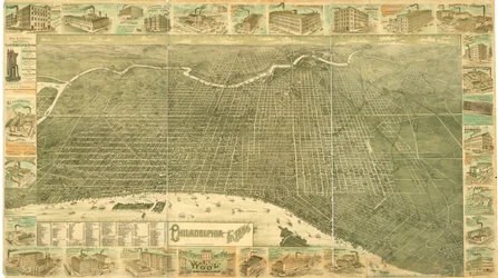 Philadelphie en 1886